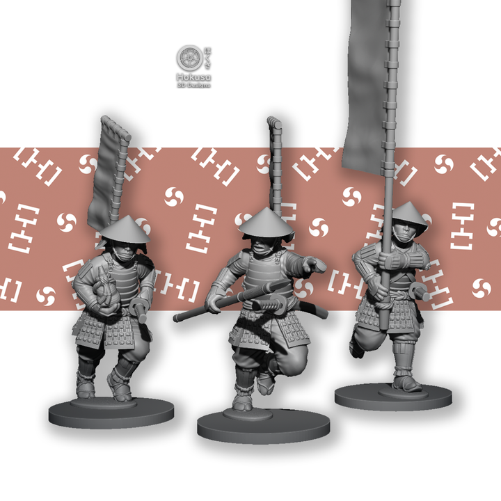 3D Printable Full Samurai Army KS1 Bundle by Hokusa 3D Designs